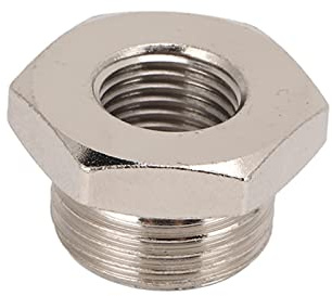 TKSE O2 Sauerstoffsensor Stecker, Metal Sauerstoffsensor Plug Adapter, M18X1.5 M12X1.25 Gewinde O2 Transducer Plug Car Accessoire
