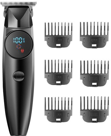 Haarschneidemaschine Haarschneider Herren Haartrimmer Bartschneider Barttrimmer Präzisionstrimmer Langhaarschneider Wasserdicht 3 In 1, 16.1x4,5x2cm, 1 Set