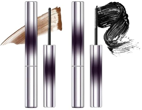 Filterseed Iron Wand Mascara, 3D Curling Wimperntusche, Iron Wand Mascara, Verlängert, verwischt nicht (Mix)
