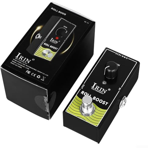 Compact Design Electric Guitar Effects Pedal with Built in Distortion, Compressor and Analog Delay Features (RF14)