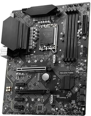 Placa Madre Fit For MSI Pro Z690-P DDR4 Socket LGA1700 for Placa Base Compatible con i9-12900K i7-12700K CPU Intel Z690 Chipset, 4X 128GB ATX