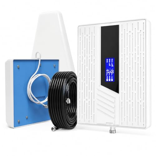 Corredo mobile dell'antenna del ripetitore della rete, amplificatore del segnale di LTE 4G per il potenziamento di copertura di 2100/1800/900 megahertz