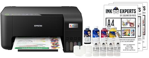 Ink Experts Dye Sublimation A4 Printer Bundle - MAC Compatible Epson ET2860 inc. Inktec Sublinova Inks