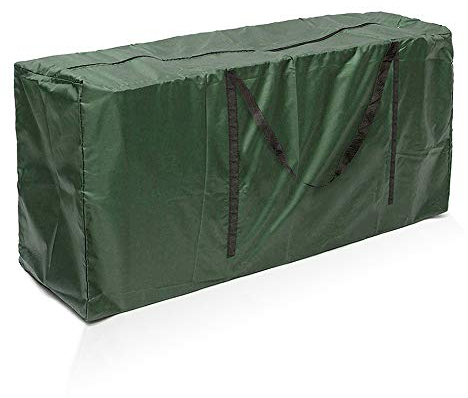 Schutzhülle Für Auflagen Aufbewahrungstasche Gartenauflagen Wasserabweisende Gartenmöbelauflagen Aufbewahrung Aufbewahrung Tasche mit Tragegriff für Weihnachtsbaume (173 * 76 * 51, Grün)