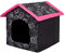 Karlie Panier pour chien ou chat, Niche pour chien – Taille XXL – Rose et Gris