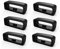 Verschlussring Kompatibel mit Garmin Fenix5/Fenix5 Plus - 6 Pack Ring Silikonbandhalter für Fenix 5 / Fenix5 Plus/Forerunner 235/Forerunner 630/Forerunner 735XT Silikon Sichere Schleife