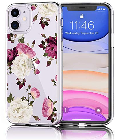 CoolGadget Motiv Hülle für iPhone 11 - Motiv 07 Designhülle, Anti-Fingerprint, Slim Fit Schutzhülle mit Erhöhtem Kamerarand, Stoßfest, Kratzschutz