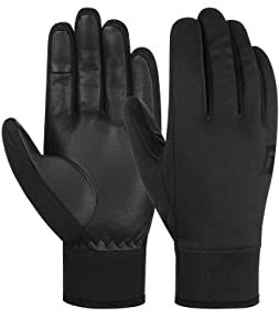 Reusch Purist Touch-TEC™ Winddichte Softshellhandschuhe, angenehm warme Sporthandschuhe, Tourenhandschuhe, Touchscreen