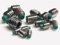 Les vis sans tête en nylon sont fabriquées en acier inoxydable 304 A2, avec une finition colorée M3 x 5 mm, M4 x 5 mm, M5 x 7 mm, M6 x 7,5 mm (lot de 16) (M5 x 7 mm)
