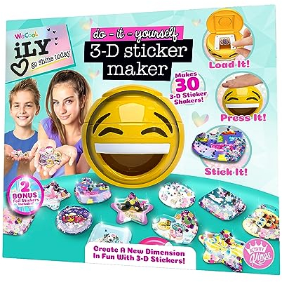 ACTIVITY KINGS ILY DIY 3D-Aufkleber Maker
