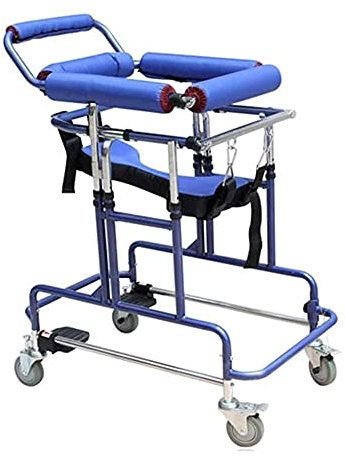 Rollator für Senioren Rollator Upright Rollator Walker mit Wheel Stand Up Gehhilfe, Rollator mit Sitzkissen Mobilitätshilfe für Erwachsene, Senioren, ältere Menschen Handicap Rollator Walker, The New