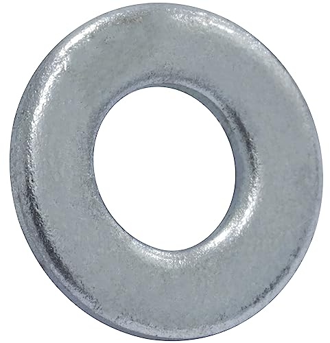 AERZETIX - C67578 - Satz von 100 flachen Unterlegscheiben M3 - aus verzinktem stahl - DIN 125 - holzkonstruktionen montage schrauben schraubenmutter spannen dichtheit nechanische befestigung
