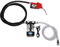 OUBUBY Dieselpumpe, Selbstansaugende Dieselpumpen Benzinpumpen Gartenpumpen Hochdruck Membranpumpen Druckölpumpen mit Gummiablass Geeignet für Diesel und ölförderung (550, Watt)