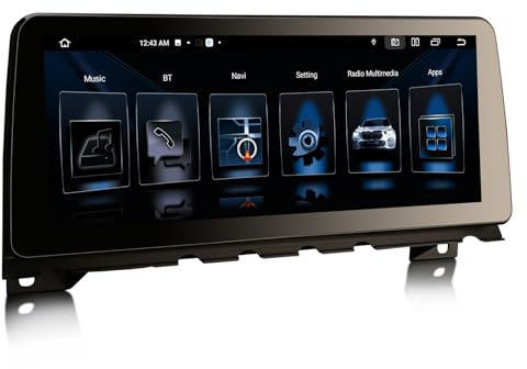 GONFEN 12,3 IPS Touchscreen 8-Kern Android 13 DAB+ Autoradio Für BMW 7er F01/F02 (2013-2015) NBT GPS Navi 8GB+128GB CarPlay Android AUTO WiFi TPMS Bluetooth 5.0 DSP DVR Canbus iDrive Lenkradsteuerung