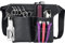 Nivofu Friseurtasche Leder, Friseurtasche Werkzeugtasche Leder, Friseur Werkzeugtasche, Schwarz Barber Werkzeugtasche mit Gürtel, Salon Werkzeugtasche Verstellbarem für Friseurscheren/Haarkämme