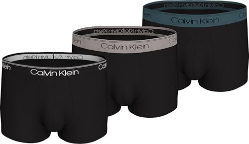 Calvin Klein Low Rise Trunk 3PK Q7E - Multi Black Medium