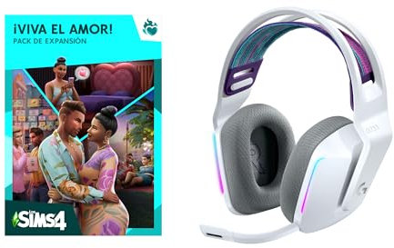 Electronic Arts Los Sims 4¡Viva el Amor! Pack de Expansión (EP 16) PC Codigo de Descarga inmediato + Auriculares Logitech G733