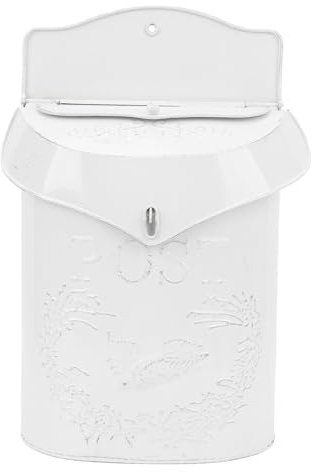 Vintage Metall Vogel Wandhalterung Briefkasten Große Kapazität Wasserdicht Retro Briefkasten Garten Outdoor Dekoration