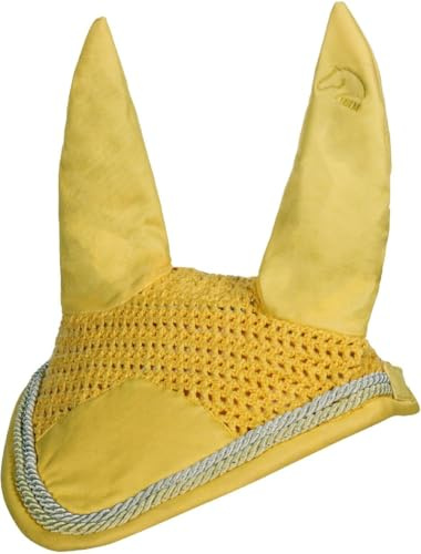HKM Essentials Ear Bonnet Light Yellow Pony