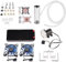 ZASCHMOY Advanced Computer Cooling System Kit mit Kupfer -CPU/GPU -Block und 240 mm LED Lüfterkühlkörper Beinhaltet Transparentes Acrylwasserreservoir, Ruhige Wasserpumpe und Flexibler Schlauch