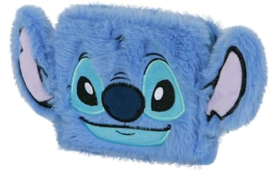 Disney Lilo und Stitch Heart-Plush Münzbörse, Blau