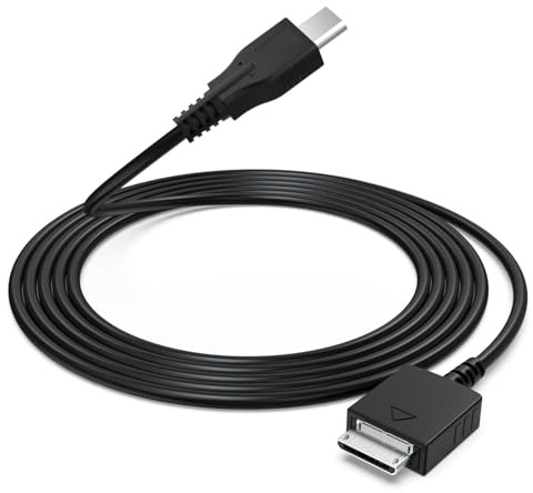 WMC-NW20MU USB C Ladekabel Datumskabel Kompatibel mit Sony Walkman MP3 MP4 Musikplayer NWZ A, S, E, X, Z Serie, passend für NWZ-S615F, NWZ-S616F, NWZ-S618F, NW-A828, NW-A918, NW-A919 & mehr, 1 m