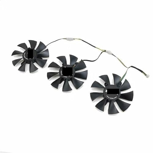 SHUAPOZ 3PCS für Zotac für GTX 970 GPU Kühler für Destroyer T3/GTX 1060 T3 Grafik Fan
