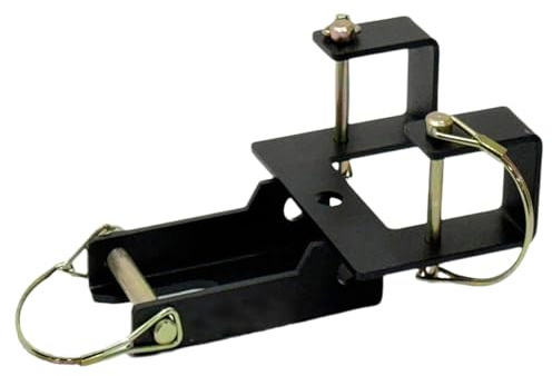 Trailer Coupling with Wheelie Bin Connector, Heavy Duty Carbon Steel Hook with Removable Bolt, Coupling for Multiple Wheelie Bins with Wheels, Robust Pull Device for Garden and Yard