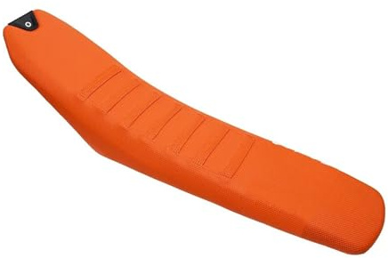 POAYUEWR Motorradzubehör Sitzbank 30 mm niedriger als passend für EXC EXC-F 125 250 300 450 Fahrrad Trommelbremse(for KTM Logo Orange)