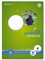 Staufen Green Heft - DIN A4, Lineatur 4 (9mm liniert), 16 Blatt, premiumweißes 90g/m² Recyclingpapier, runde Ecken verhindern „Eselsohren“, 4 verschiedene Motive (keine Auswahl möglich), 1 Stück