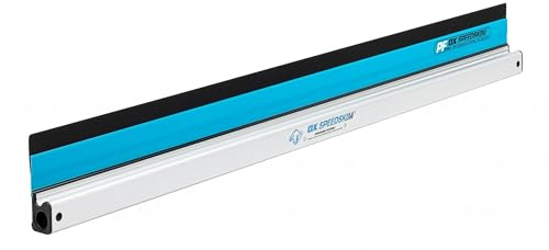 OX Speedskim Plaster Skimming Finishing Rule - PF1200mm I Plastic Flexible Blade & Extruded Aluminium Handle