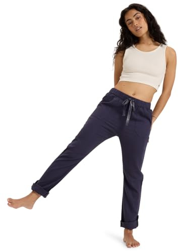 Roxy On The Seashore - Cargo Hose aus Leinen für Frauen Weiß