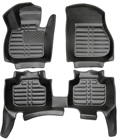 fussmattenprofi.com Auto Fussmatten Kompatibel mit BMW 2 (F45/F46) Baujahr 2014-2021 I 100% Passgenau Geruchlos Allwetter Fussraumschale I 5D Premium TPE Fußmatten Set