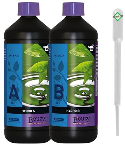 Atami B cuzz Hydro A+B 10 litros - Fertilizante para el cultivo en interior Fertilizante líquido orgánico Bio