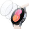 JETech Pellicola Protettiva per Samsung Galaxy Watch FE/5/4 40mm, Vetro Temperato Film 2,5D Bordo Rotondo, HD Chiaro, Pacco da 3