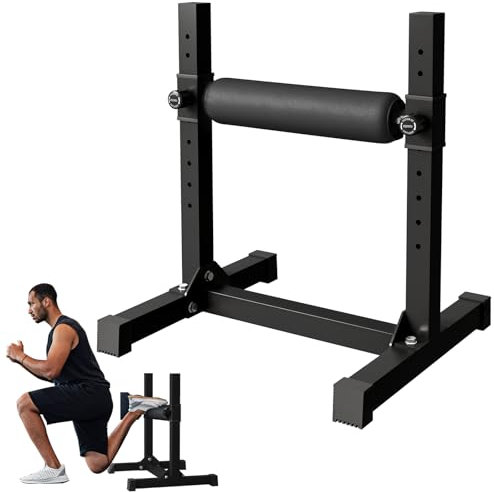 GMWD Bulgarischer geteilter Kniebeugenständer, einbeinige Kniebeugenrolle, einbeiniger Kniebeugenständer, Unterkörper-Spezialmaschine