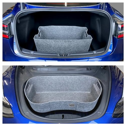 VLOX Tesla Model 3 Organizer Aufbewahrungsbox Zubehör Kofferraum (Frunk + Trunk Set)