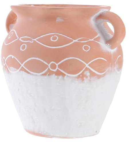 Cabilock Pot De Céramique avec Poignées Pot De Plantes Décoratif Respirant pour Intérieur Et Extérieur Design Chic pour Bonsai Et pour Bureau Et Maison