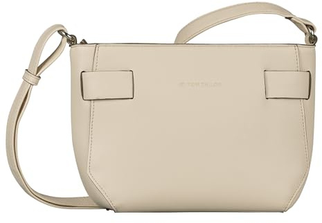 TOM TAILOR Paige Damen Umhängetasche Crossbody Bag Klein Weiß