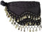 Qinsky Women's Bauchtanz Hüfttuch,Damen Bauchtanz Gürtel Frauen Bauchtanz Hip Schal Chiffon Hüfttuch Bauchtanz Gürtel Bauchtanz Kostüm Gürtel Mit Münzen für Mädchen Frau