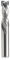 EU_HOZLY Fraise hélicoïdale Up&Down Compression Bit Diamètre de coupe 8 mm, Tige 8 mm, Longueur de coupe 25 mm, Fraise à queue CNC pour sculpture sur bois, gravure, 1 pièce