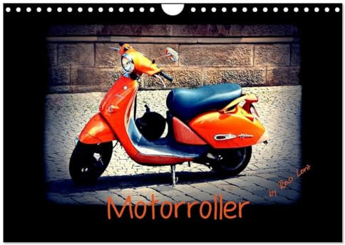 Motorroller (Wandkalender 2025 DIN A4 quer), CALVENDO Monatskalender: Das Kultfahrzeug (CALVENDO Mobilitaet)