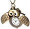 Yardenfun 1stück Retro Katzenaugen Taschenuhr Antikmessing Design Für Und Familie Mondform Leicht Abzulesen Dekoration Für