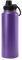 Bouteille d'eau de 710 ml en acier inoxydable isotherme avec poignée, double paroi, anti-fuite, garde le froid et le chaud, grande ouverture, pour sports de plein air (violet)