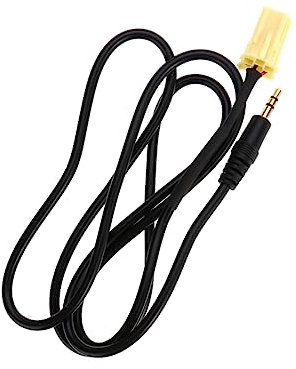 Homoyoyo Cavo Audio Aux Per Auto Adattatore Per Smartphone e Dispositivi Musicali Compatibile Con e Alfa Ottimale Per Uso Comodo