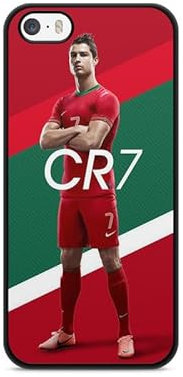 Générique Phone Case Compatible with Iphone 7/8/SE 2020/SE 2022 Cristiano Ronaldo Legend Football Gold Ball Ronaldo Messi Neymar Mbappe Ref 3635