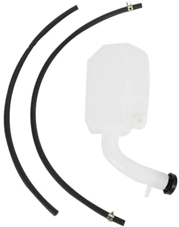 XFYESL Radiadores del Motor Compatible con Suzuki LTZ400 LTZ 400 Dirt Pit Bike, Accesorios para Motocicleta, Tanque De Radiador PP, Hervidor De Agua, Botella De Refrigerante. Enfriador Aceite