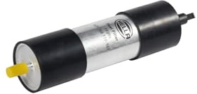 HELLA 8ZF 366 110-961 Kraftstofffilter FF096 - Leitungsfilter | 8ZF 366 110-961 Kompatibel mit A6 C6 (4F2),A6 C6 Avant (4F5),Exeo (3R2),Exeo St (3R5)