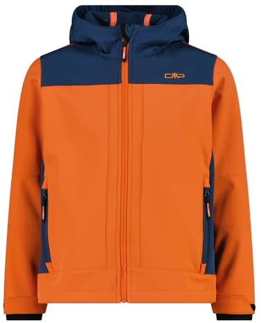 CMP Kinder Softshell Hoodie Jacke, carrot, 152