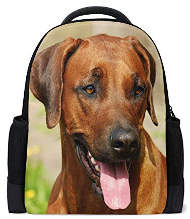 Lianchenyi Rucksack Rhodesian Ridgeback Custom Casual Schultasche Reiserucksack Tagesrucksack